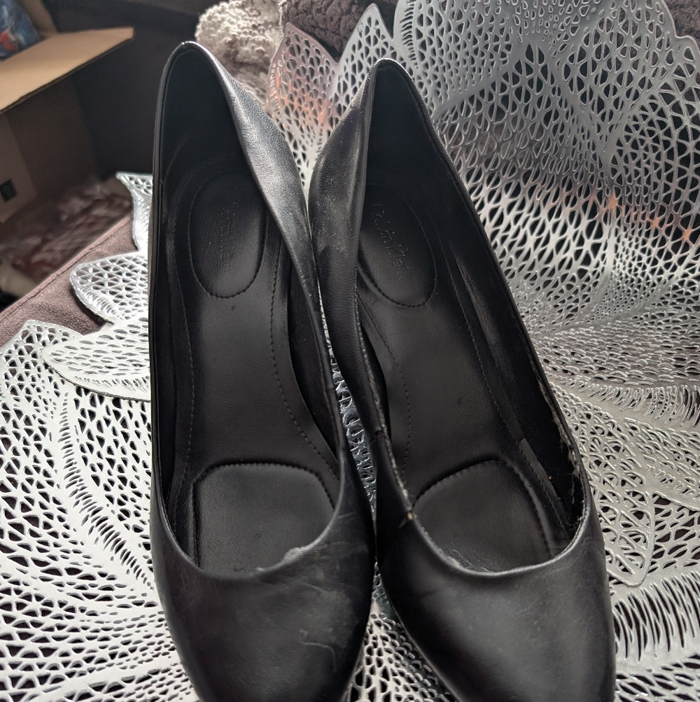 🔵 Calvin Klein Black Heels